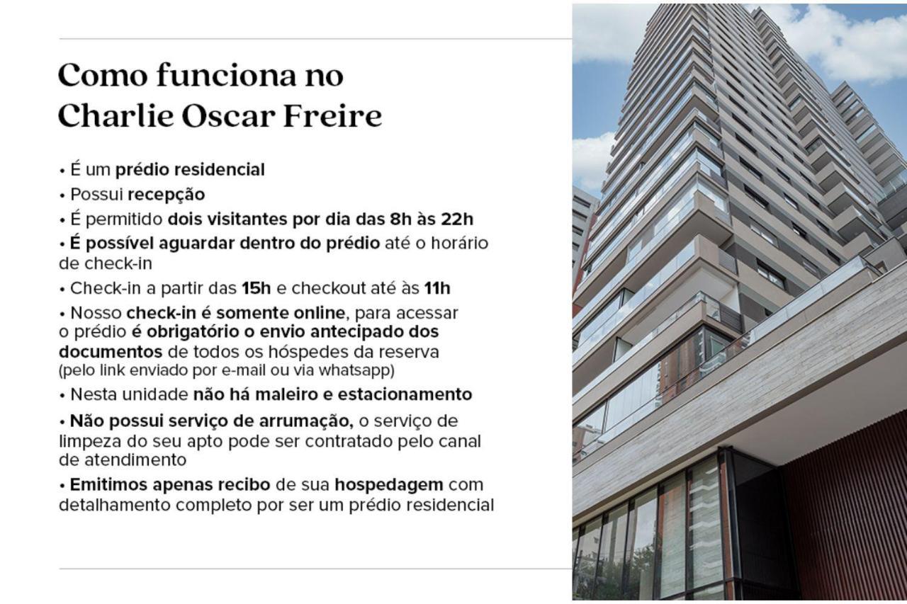 Charlie Oscar Freire Leilighet São Paulo Eksteriør bilde